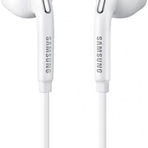 Samsung Eo-Eg920Bw White Headset/Handsfree/Headphone/Earphone With Volume Control Compatible with Galaxy Phones (Non Retail Packaging – Bulk Packaging)