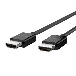 Belkin 2M Ultra HD HDMI 2.1 Cable – 4K, 48Gbps, Dolby Vision, 8K @60Hz – For PS4, PS5, Xbox Series X