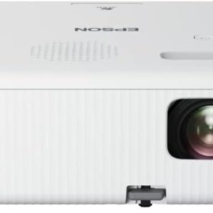 Epson EpiqVision Flex CO-W01 Portable Projector, 3-Chip 3LCD, Widescreen, 3,000 Lumens Color/White Brightness, 5 W Speaker, 300-Inch Home Entertainment and Work, Streaming Ready