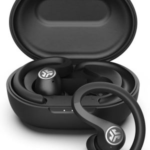 JLab JBuds Air Sport Gen 3 True Wireless Bluetooth Earbuds + Charging Case, Graphite, IP66 Sweat Resistance, Multipoint, Dual Connect, 3 EQ Sound Settings, Find wth Tile…