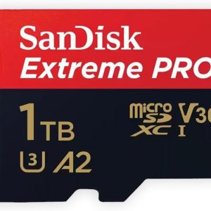 Sandisk microSDXC Extreme Pro 1TB (A2/ V30/ U3/ R170/ W90) + Adapter Mobile
