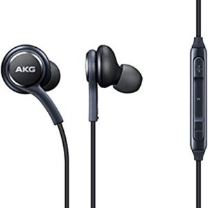 Samsung Stereo Headphones with Microphone for Galaxy S8, S9, S8 Plus, S9 Plus, Note 8 and Note 9 – Bulk Packaging – Titanium Grey