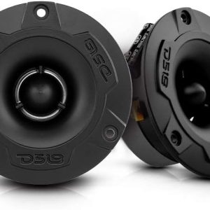 DS18 PRO-TWX1 Aluminum Super Bullet Tweeter 1″, 240W Max, 4 Ohms, Built in Crossover – PRO Tweeters are The Best in The Pro Audio and Voceteo Market (2 Speakers Included)