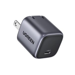 UGREEN 30W USB C Charger, Nexode Foldable GaN PPS Compact Fast Wall Charger Block, USB-C Power Adapter for iPhone 15 Pro Max/14/13, Galaxy S23 (Black)