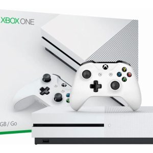 Microsoft – Xbox One S 500GB Console – White – ZQ9-00028 (Renewed)