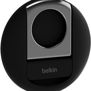Belkin iPhone Camera Mount, MagSafe Continuity Camera Mount, Turn iPhone to Webcam, Compatible with MacBook Pro, Air, iPhone 14, iPhone 13 / 12, Black