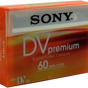 Sony DVM60PRL Premium Mini Digital Video Cassette Tape