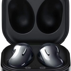 SAMSUNG Galaxy Buds Live True Wireless Earbuds US Version Active Noise Cancelling Wireless Charging Case Included, Mystic Black