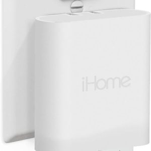 iHome 2 Port USB Wall Charger AC Pro Multiport USB Charger, USB Plug Adapter & Phone Charging Block, Double USB Wall Plug, Flat 2 Port USB Charger & USB Wall Adapter
