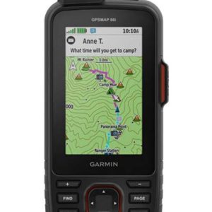 Garmin GPSMAP 66i, GPS Handheld and Satellite Communicator, Featuring TopoActive mapping and inReach Technology, Multi