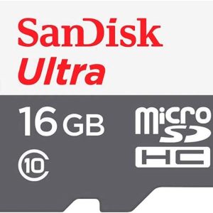 SanDisk Ultra SDSQUNS-016G-GN3MN 16GB 80MB/s UHS-I Class 10 microSDHC Card