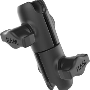 RAM Mounts RAP-B-200-12U Composite Double Socket Swivel Arm Compatible with RAM B Size 1″ Ball Components
