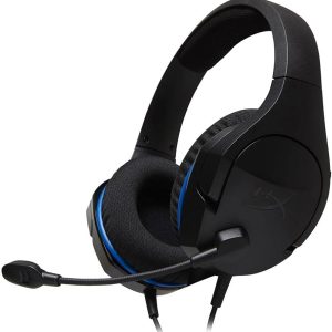 HyperX Cloud Stinger Core – Gaming Headset for PlayStation 4 and 5, Over-Ear Wired Headset with Mic, Passive Noise Cancelling, Immersive In-Game Audio, In-Line Audio Control, Black