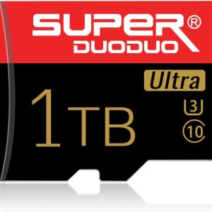 1TB Micro SD Card,Memory Card 1TB with SD Card Adapter High Speed Mini SD Card 1TB TF Card,Micro SD Memory Cards Class 10 for Smartphone,Action Camera,Tablet,Drone