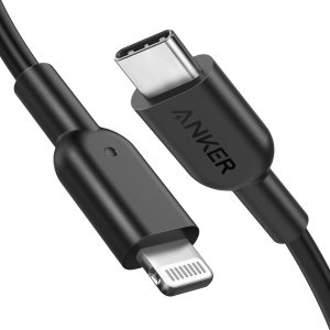 Anker USB C to Lightning Cable [3ft MFi Certified] Powerline II for iPhone 13 13 Pro 12 Pro Max 12 11 X XS XR 8 Plus, AirPods Pro
