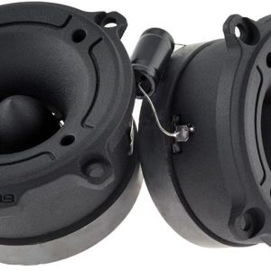 DS18 PRO-TW120B Super Tweeter in Black – 1″, Aluminum Frame and Diaphragm, 300W Max, 200W RMS, 4 Ohms, Built In Crossover – PRO Tweeters Are the Best in the Pro Audio and Voceteo Market (Pair)