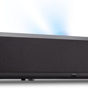 ViewSonic X1000-4K True 4K UHD Ultra-Short Throw Projector with 1000 ANSI Lumens, Harman Kardon Speakers, HDMI, USB C, 125% Rec 709, Frame Interpolation Technology for Home Theater