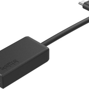 GoPro Pro 3.5mm Mic Adapter for (HERO8 Black/HERO7 Black/HERO6 Black/HERO5 Black) – Official GoPro Accessory