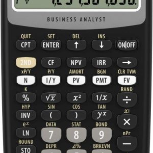 Texas Instruments BA II Plus Financial Calculator, Black Medium