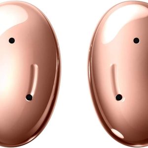 SAMSUNG Galaxy Buds Live True Wireless Earbuds US Version Active Noise Cancelling Wireless Charging Case Included, Mystic Bronze