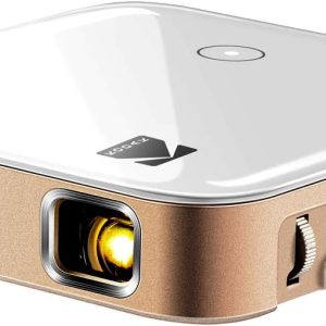 KODAK Luma 350 Portable Smart Projector w/ Luma App | Ultra HD Rechargeable Video Projector w/ Onboard Android 6.0, Streaming Apps, Wi-Fi, Mirroring, Remote Control & Crystal-Clear Imaging