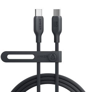 Anker USB C to C Cable (240W 6ft), Charging Cable for iPhone 15/15Pro,MacBook Pro 2020, iPad Air 4, Samsung Galaxy S23+/S22 Ultra (Phantom Black)