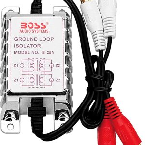 BOSS Audio Systems Ground Loop Isolator B25N noise Filter for Car Audio Systems