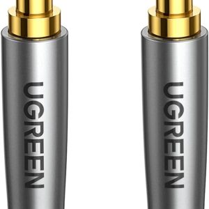UGREEN 3.5mm Audio Cable Nylon Braided Aux Cord Male to Male Stereo Hi-Fi Sound for Headphones Car Home Stereos Speakers Tablets Compatible with iPhone iPad iPod Echo More 6FT