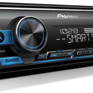 Pioneer MVH-S322BT Bluetooth Car Stereo with USB/AUX Inputs, Smartphone Connectivity, Pioneer Smart Snyc, and Hands-Free Calling for Enhanced In-Car Audio Experience