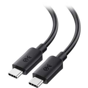 Cable Matters USB C to USB C Monitor Cable 6 ft / 1.8m with 4K 60Hz Video Resolution, 100W Power Delivery, and 5Gbps USB-C 3.1 Gen 1 Data Transfer Compatible with Apple Vision Pro, Meta Quest 3