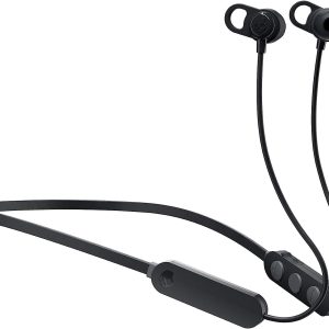 Skullcandy Jib+ In-Ear Wireless Earbuds, 6 Hr Battery, Microphone, Works with iPhone Android and Bluetooth Devices – Black