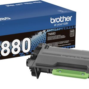 Brother Genuine Super High Yield Toner Cartridge, TN880, Replacement Black Toner, Page Yield Up to 12,000 Pages, Amazon Dash Replenishment Cartridge