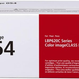 Canon Genuine Toner, Cartridge 054 Black (3024C001) 1 Pack Color imageCLASS MF641Cdw, MF642Cdw, MF644Cdw, LBP622Cdw Laser Printers