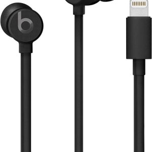Beats urBeats3 Earphones with Lightning Connector – Black (MU992LL/A) (Renewed)