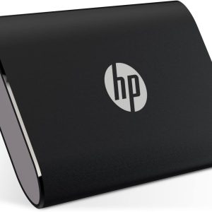 HP P500 Portable SSD 500GB – USB 3.2 Gen 1 Type C, USB C External Solid State Hard Drive – Up to 420MB/s, Black – 7NL53AA#ABC