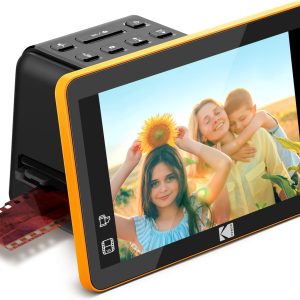 KODAK 7″ Digital Film Scanner – Converts 35mm, 126, 110 Negatives & Slides to 22MP JPEGs