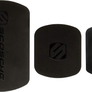 Scosche MAGRKI MagicMount Phone Replacement Plate Kit – for Magnetic Car Phone Mount Holder with Extra Strength Hold, Universal with All Devices, Black