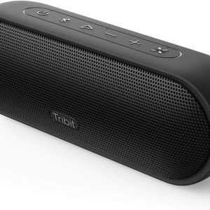 Tribit MaxSound Plus Portable Bluetooth Speaker with 24W Louder Sound, Exceptional XBass, 20H Playtime, IPX7 Waterproof, USB-C, TWS for Party, Outdoor