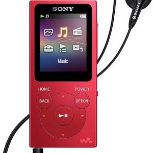 Sony NWE394/R 8GB Walkman MP3 Player (Red)