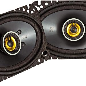 Pair KICKER 46CSC464 4×6″ 300 Watt 4-Ohm 2-Way Car Audio Coaxial Speakers CSC464