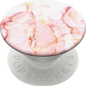 PopSockets Phone Grip with Expanding Kickstand, Rose Marble