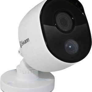 Swann Indoor/Outdoor Home Security Camera, 1080p PIR Bullet Cam, Infrared Night Vision, Thermal Heat Sensing, BNC Wired Add to DVR, SWPRO-1080MSB, 1080p Bullet Security Camera (SWPRO-1080MSB-US)