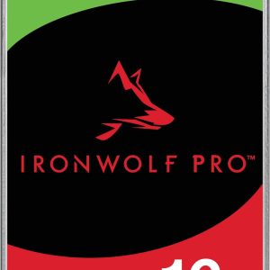 Seagate IronWolf Pro, 16 TB, Enterprise NAS Internal HDD –CMR 3.5 Inch, SATA 6 Gb/s, 7,200 RPM, 256 MB Cache for RAID Network Attached Storage (ST16000NT001)