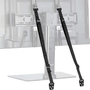 TV Anti-Tip Heavy Duty Dual Cable, Non Tipping Safety Strap Kit for Flat Screen and Furniture Mounting STAND-SK02