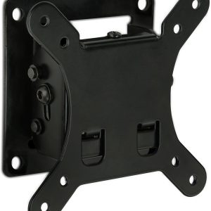 Mount-It! Small TV Monitor Wall Mount | Quick Release | Fits 13-32 Inch LCD/LED Screen | Max 33 Lbs | Slim Tilting Design | Easy Installation