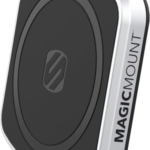 Scosche MP2AMPSPC-UB MagicMount Pro2 Universal MagSafe Magnetic Cell Phone Car Mount, Secure and Convenient with 360° Adjustable Head and AMPS Mounting Plate Compatible ProClip Vehicle Specific Bases