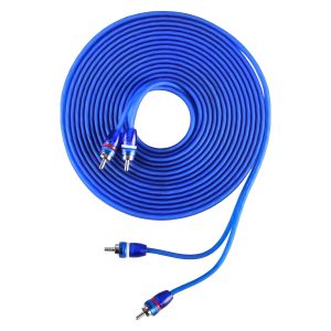 Skar Audio 17-Foot 2-Channel Twisted Pair RCA Interconnect Cable – SKAR2CH-RCA17