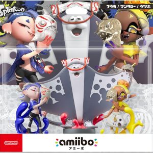 Splatoon Deep Cut Amiibo Set (Shiver, Frye, & Big Man) Triple Amiibo Pack – Nintendo Switch