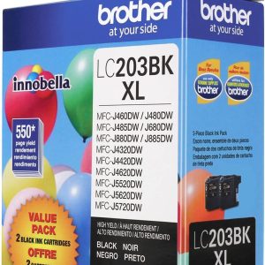 Brother Ink Refills, Black (LC2032PKS)