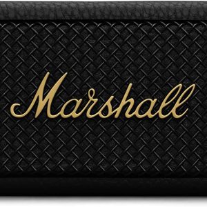 Marshall Emberton II Portable Bluetooth Speaker, Black & Brass